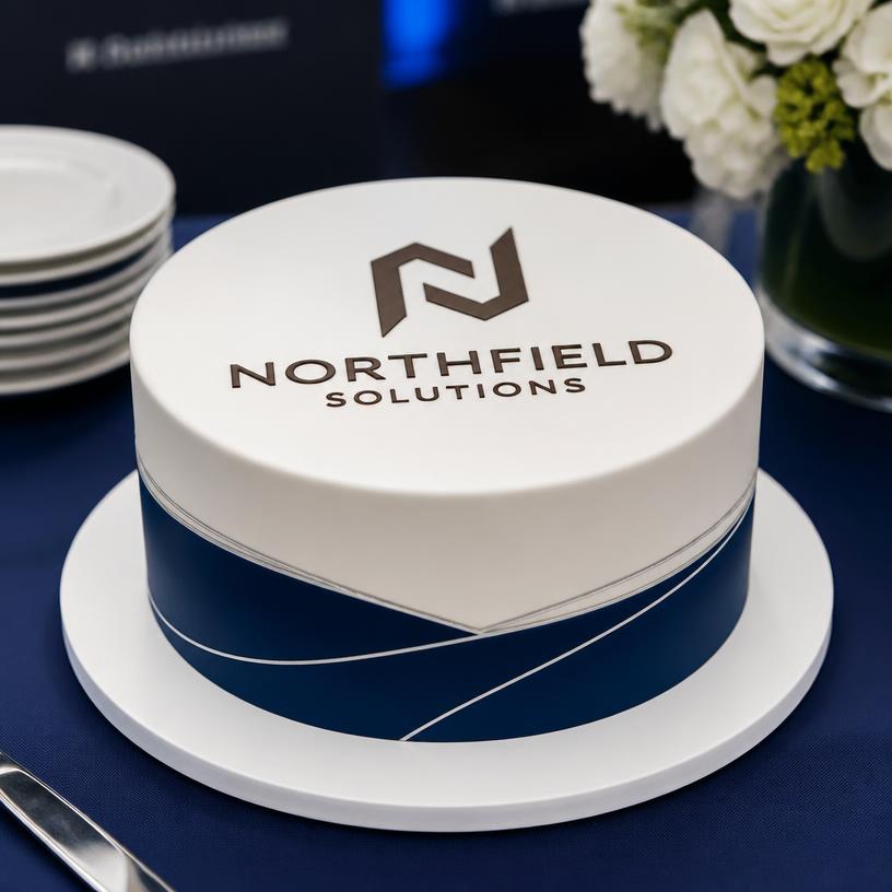 Corporate custom cake